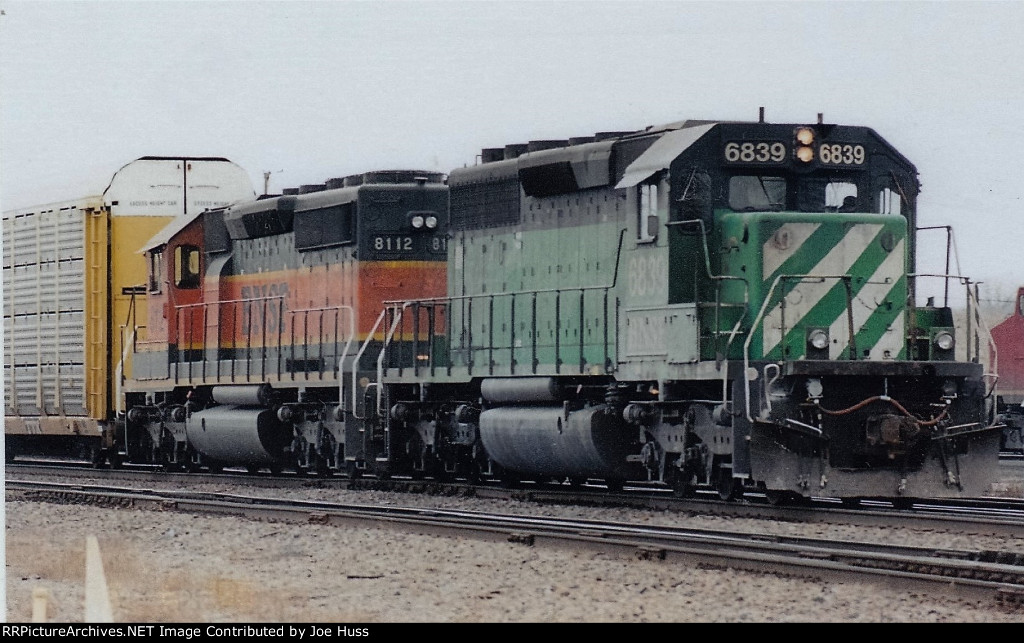 BNSF 6839 East